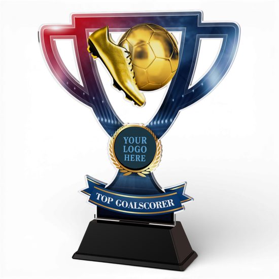 Stadium Top Goal Scorer Football Cup Trophy