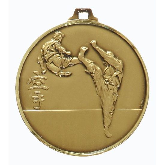 Diamond Edged Taekwondo Kick Bronze Medal