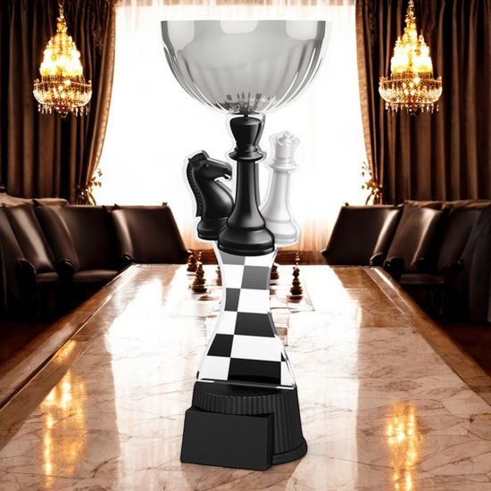 Montreal Chess Silver Cup Trophy