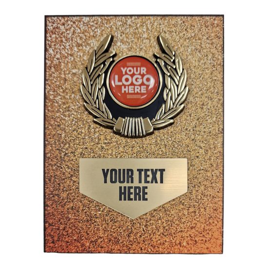 Gemstone Orange Birchwood Logo Insert Shield