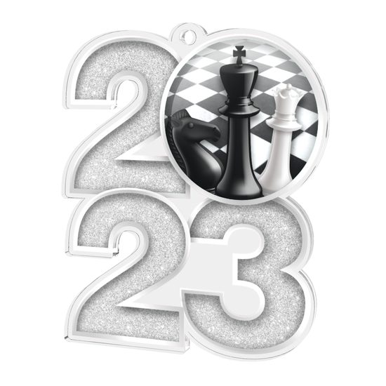 Chess 2023 Acrylic Medal