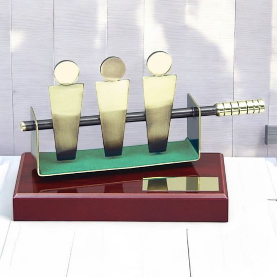 Aragon Table Football Handmade Metal Trophy