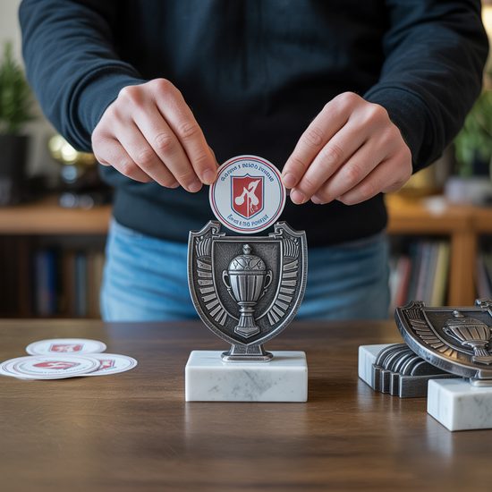 Flat Printed 50mm Logo Insert Centres