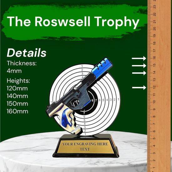 Roswell Pistol Shooting Trophy