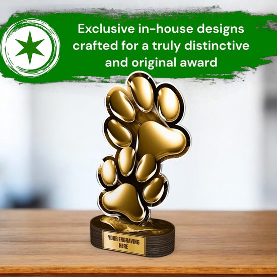 Altus Dog Paw Classic Trophy