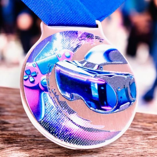 Vulcan eSports Bronze Texture Print Medal