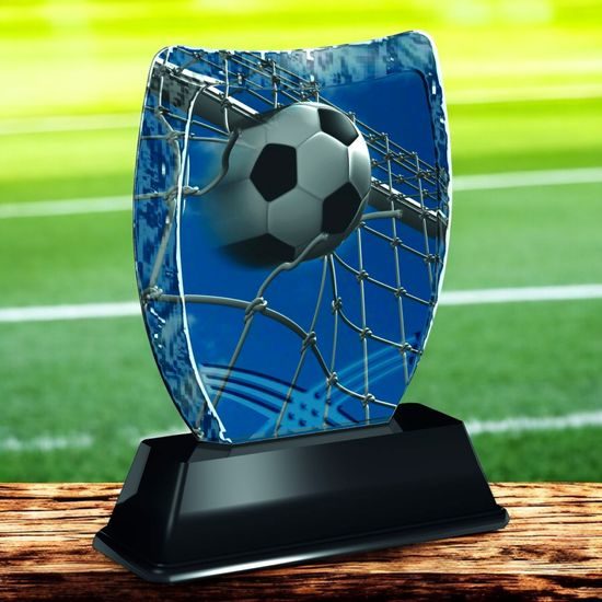 Iceberg Football Goal Trophy
