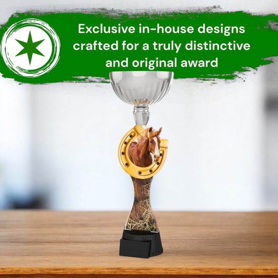 Montreal Horse and Horseshoe Silver Cup Trophy