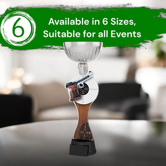 Montreal Pistol Shooting Silver Cup Trophy