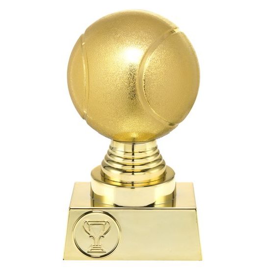 Murray Gold 3D Tennis Ball Trophy