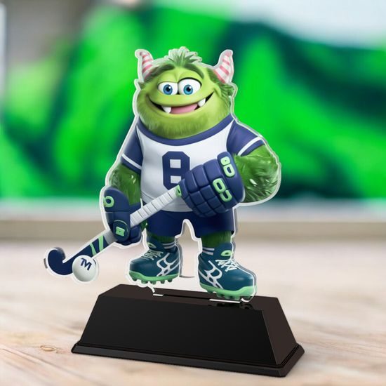 "Hockster" The Field Hockey Trophy Monster
