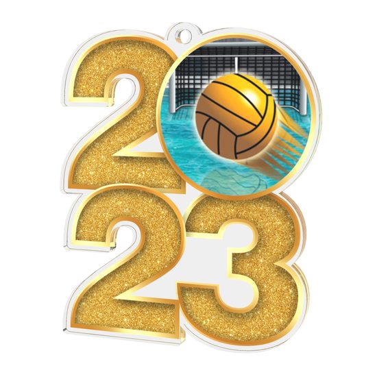 Water Polo 2023 Acrylic Medal