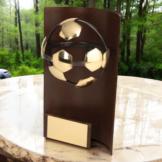 Palencia Football Handmade Metal Trophy