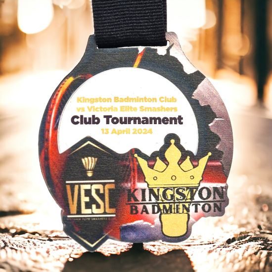 Custom Made Fusion Logo Medal