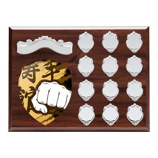 Wessex Martial Arts Wooden 12 Year Annual Shield
