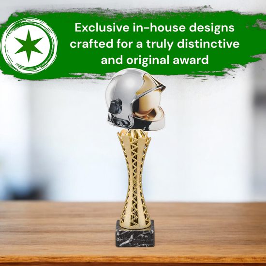 Genoa Firefighter Helmet Trophy