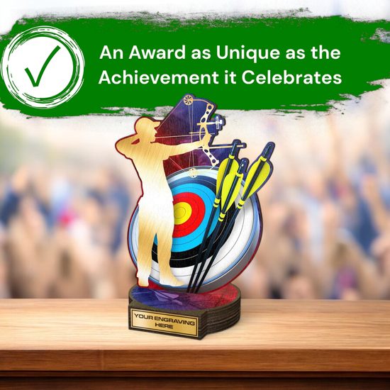 Grove Archery Real Wood Trophy