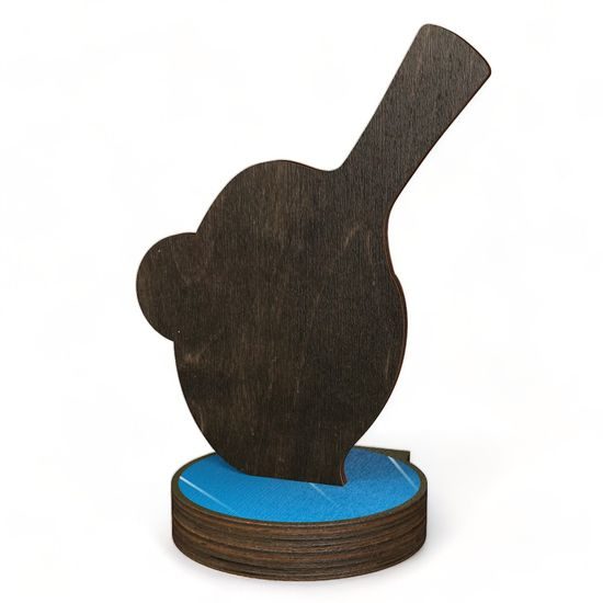 Grove Classic Table Tennis Real Wood Trophy