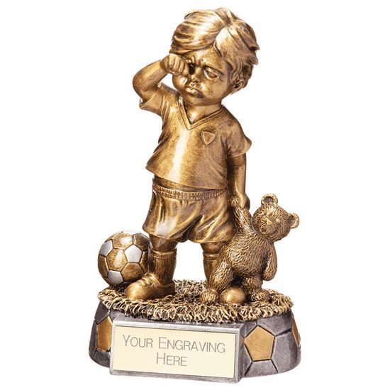 Novelty Football Funnies Trophy - Cry Baby