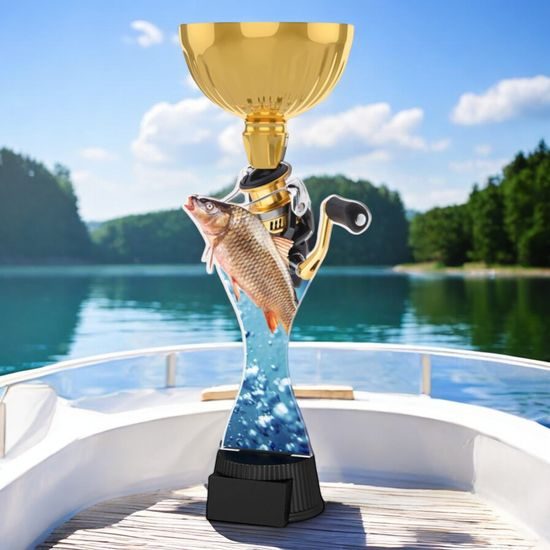 Vancouver Fishing Reel Gold Cup Trophy