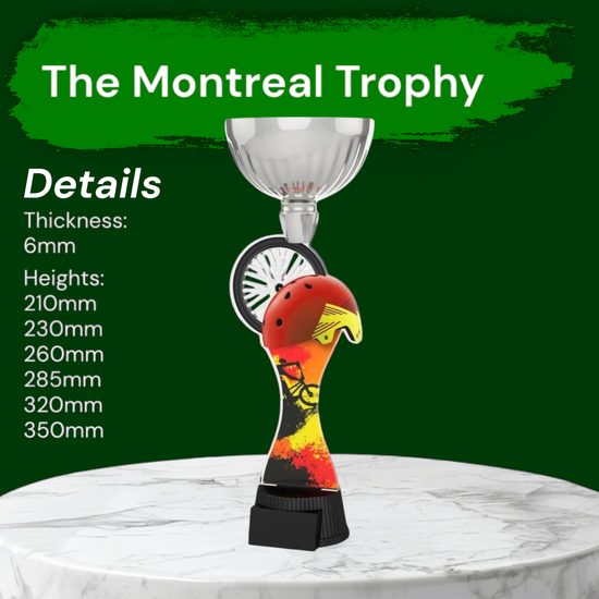Montreal BMX Silver Cup Trophy