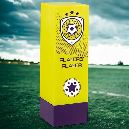 Prodigy Tower Players Player Football Trophy (FREE CLUB LOGO)