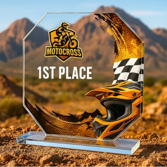 Hutton Motocross Glass Award