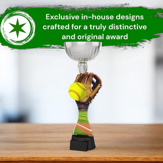 Montreal Softball and Glove Silver Cup Trophy