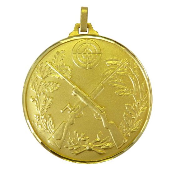 Diamond Edged Crossed Rifle Gold Medal