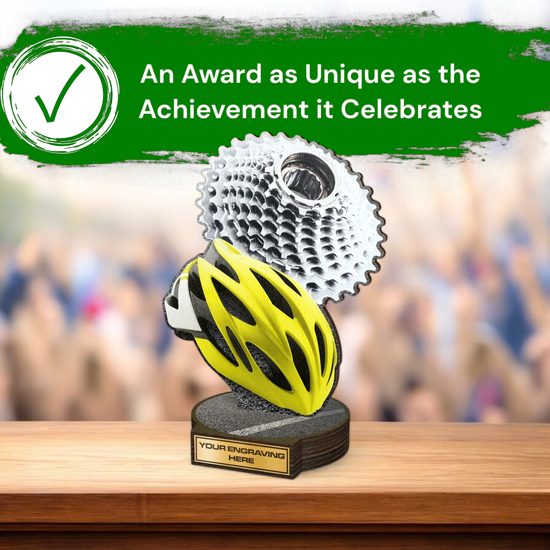 Grove Cycling Real Wood Trophy