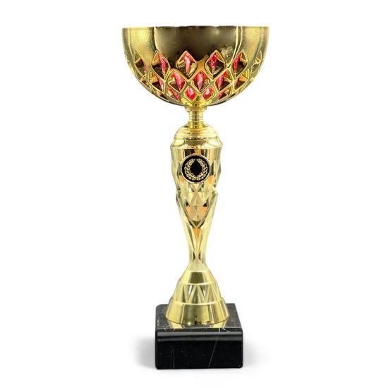 Regent Gold and Red Cup