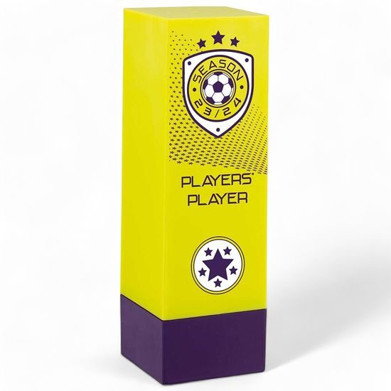 Prodigy Tower Players Player Football Trophy (FREE CLUB LOGO)