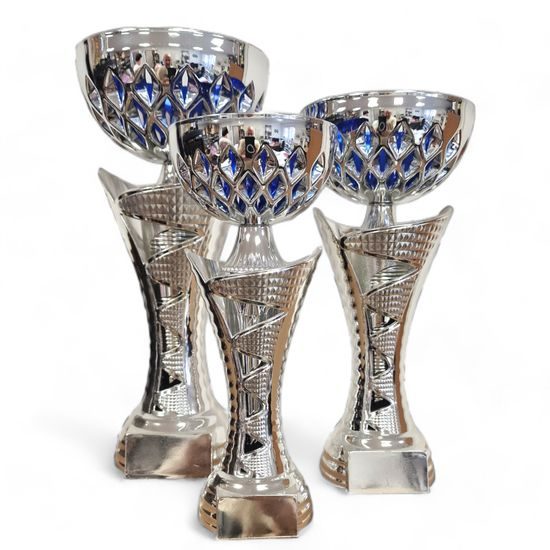 Brompton Silver Blue Cup