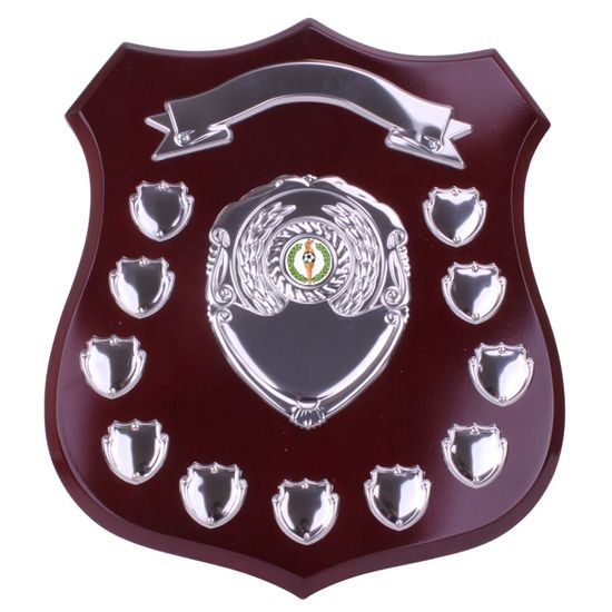 Illustrious Mahogany Wooden 11 Year Annual Shield