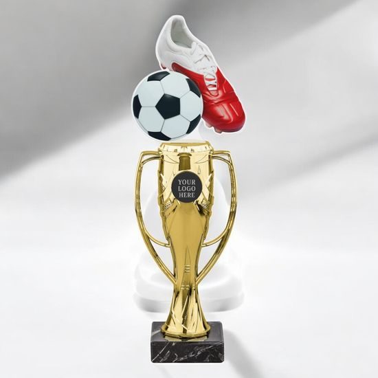 Verona Football Ball and Boot Trophy
