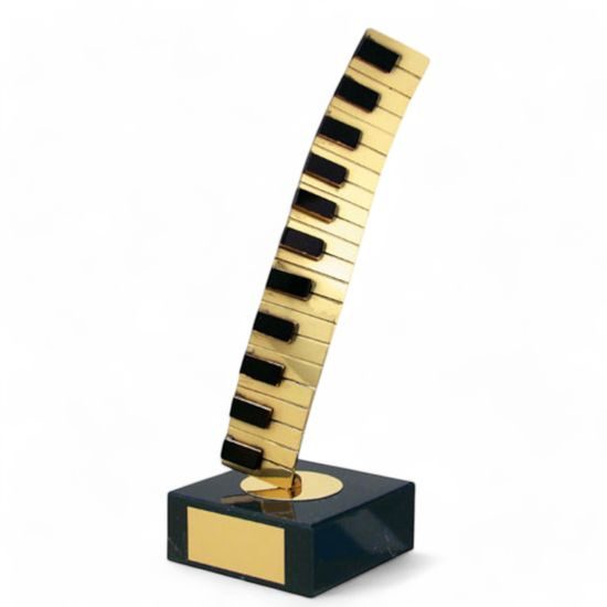 Paradas Piano Handmade Metal Trophy