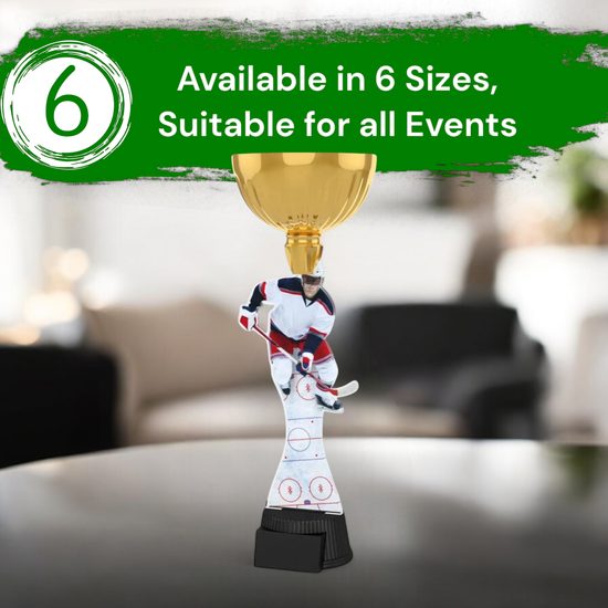 Vancouver Ice Hockey Player Gold Cup Trophy
