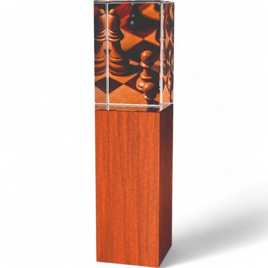 Lumina Chess Wood and Glass Award