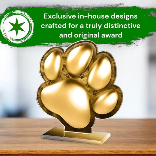 Cannes Classic Dog Paw Trophy