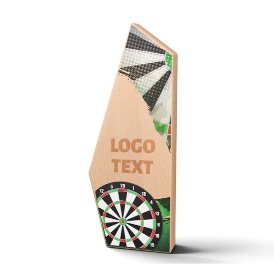 Galena Darts Metal & Wood Trophy