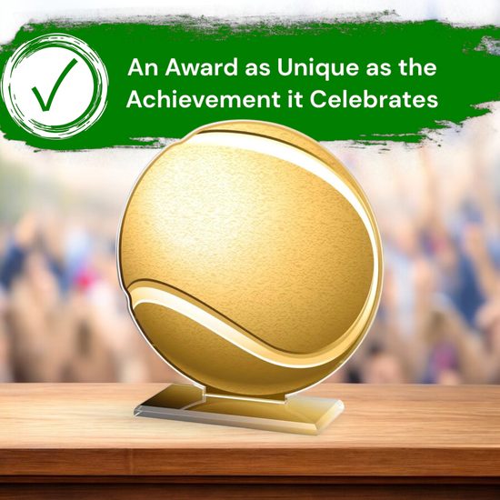 Cannes Classic Tennis Ball Trophy