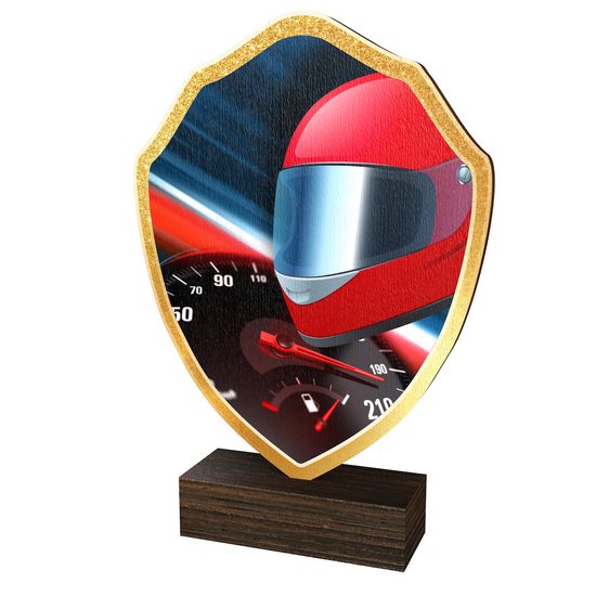 Arden Motor Racing Real Wood Shield Trophy