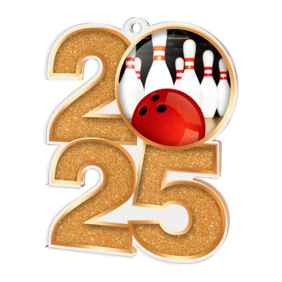 Tenpin Bowling 2025 Medal