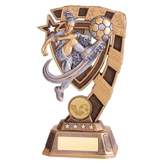 Euphoria Female Football Player Trophy