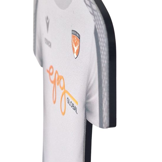 Custom Metal & Black Acrylic Fusion Football Shirt Award