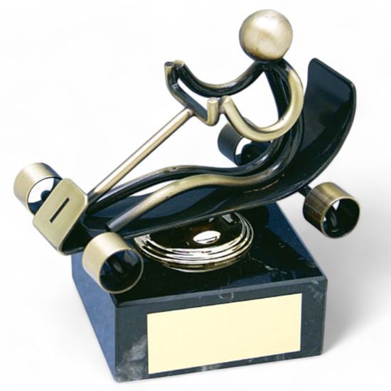 Galicia Go Karting Handmade Metal Trophy