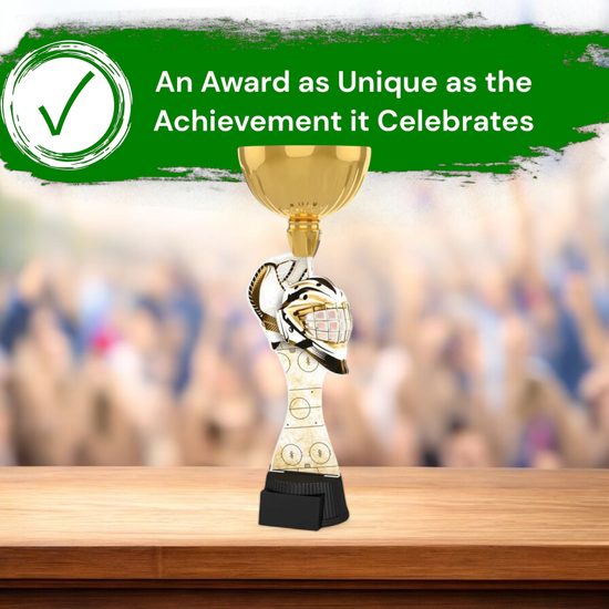 Vancouver Classic Ice Hockey Goalkeeper Gold Cup Trophy