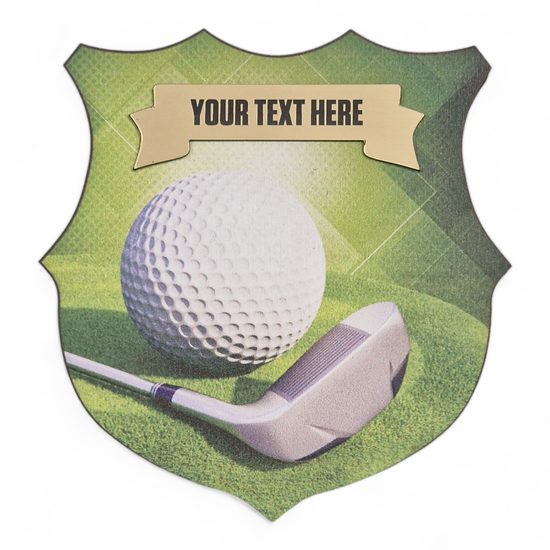Heraldic Birchwood Golf Shield