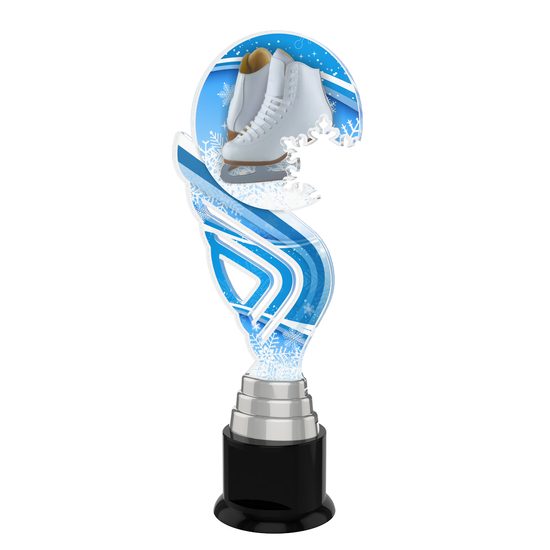 Aspen Ice Skating Snowflake Trophy