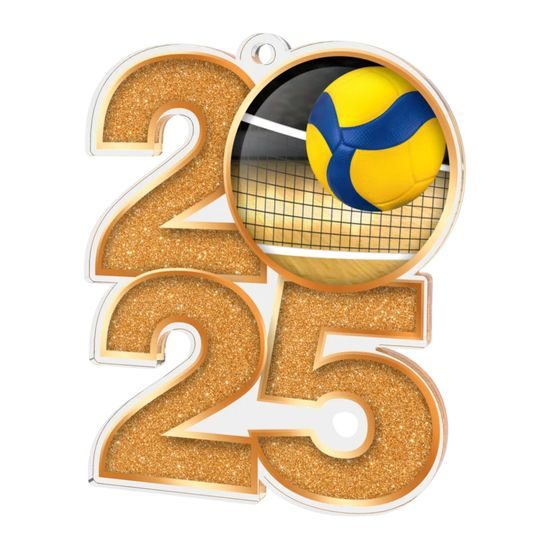 Volleyball 2025 Medal